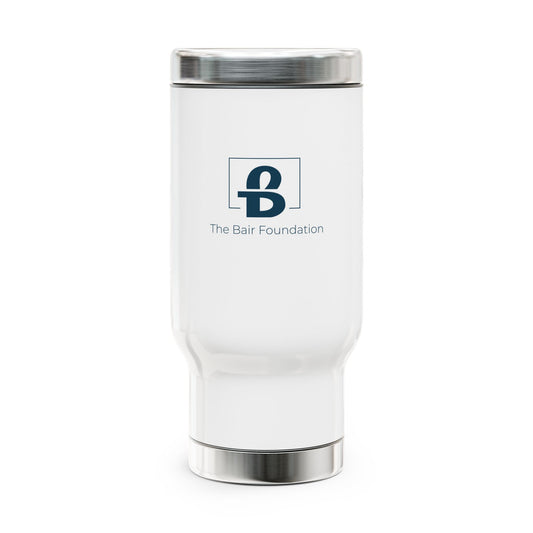 Stainless Steel Travel Mug with Handle, 14oz