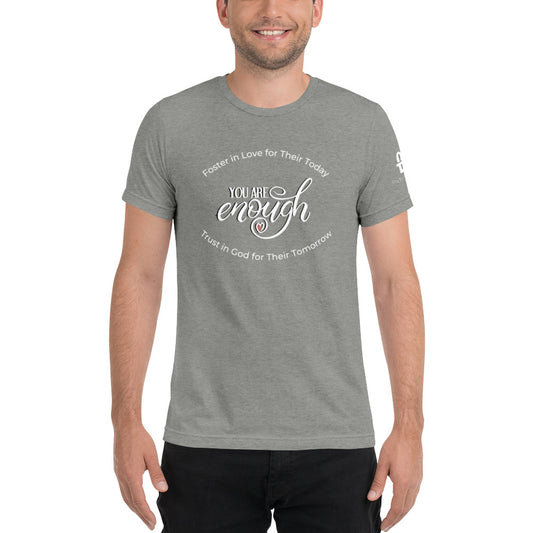 You Are Enough Triblend Tee